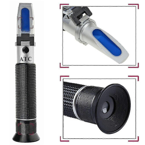 Alcohol Refractometer ATC 0-80% ABV for Spirits with Automatic Temperature Compensation 1
