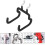 2025 4pcs Universal Pegboard Hooks Drill & Pliers Holder Garage Hand Tools Storage Rack 4