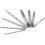 9pc Tap Twist Drill Set with Adjustable Ratchet T-Shaped Tap Wrench 5
