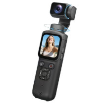 4K Action Camera WiFi 64MP Sports Cam 1.72" IPS Screen for Vlog  Sports DV Cam Christmas Gift