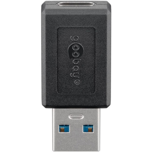 Adaptateur USB-C Goobay USB 3.0 SuperSpeed - Noir