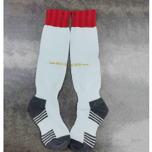 (Bayern, L) 26-27 Teens Football Grip Socks High Knee & Long Football Training Socks - Breathable Cushioned Socks Children