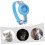 Reflective Cat Collar with Tracker Holder – Adjustable Pet Collar, XS 4
