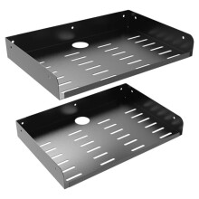 Lot de 2 Étagères Murales Flottantes, Présentoir de Rangement de 30 cm pour Salon, Chambre, Salle de Bain et Cuisine