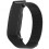 For   Air Breathable Milanese Loop Band Quick Release Adjustable Soft Metal Tracker Accessory Black 1