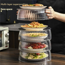 Microwave Oven Guard Cover, 360 Proof, Heat Resistants 200C, Stackable for Cooking Heating