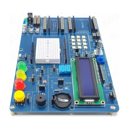 ESP8266 ATmega328P IOT Development Board Module for  IDE Learning NRF24L01 DS1307 LED RGB DHT11 LCD1602 2