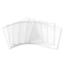 6 Pack Mahjong Card Sleeve, Clear Mahjong Card Holder, Mahjong Card Cover Protector for Games Travel Storage