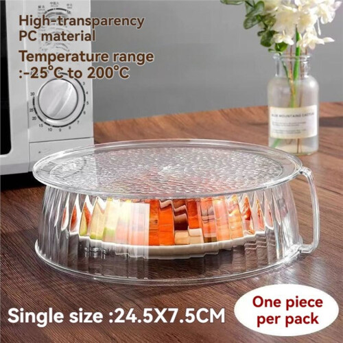 Microwave Oven  Guard Cover, 360  Proof, Heat Resistants 200C, Stackable for Cooking Heating 2