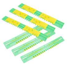 6 Pack Beehive Entrance Reducer, Bee Hive Mouse Guard 8 Frame,12.5Inch Plastic Beehive Sliding Mouse Guards