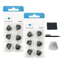 Cúpulas Click Sleeve 2.0 para Audífonos para Connexx Signia Rexton RIC MiniReceiver 2.0 (Medianas)