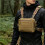 Nylonweste, Schultergurtweste, Brusttasche, Outdoor-Campingrucksack, Wanderrucksack A 2