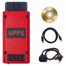 V21 Unlocked Infinite Reset High Quality Version Full Chip with Breakout Tricore Cable OBD2 ECU Chip Tuning Scanner Tool