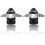 2pcs Universal Motorcycle Front Fork Sliders /  Guards - Aluminum Alloy Silver 1