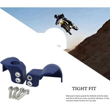 Motorcycle Fork Lug Guards / Front Shock Guards for DRZ400/DRZ400S/DRZ400SM (2000-2022) B