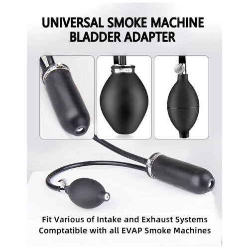 Universal Easy Intake Adapter for Automotive Smoke Machine, Inflatable Air Bladder EVAP Leak Diagnostic Tester 1