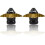 2pcs Universal Motorcycle Front Fork Sliders /  Guards - Aluminum Alloy Gold 1