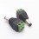 10 Stück -Stecker, 5,5 X 2,1 mm, Grüner Anschluss, Stromadapter, Kabelende, Stecker 3