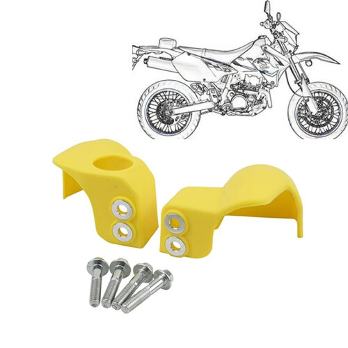Motorcycle Fork Lug Guards / Front Shock Guards for  DRZ400/DRZ400S/DRZ400SM (2000-2022) A 2