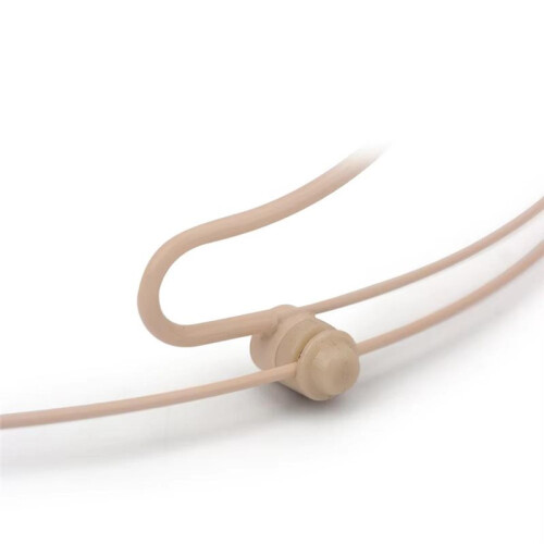 Microfono A Condensatore Omnidirezionale per Auricolare per Trasmettitore Bodypack Wireless per  da 3,35 mm con Blocco.