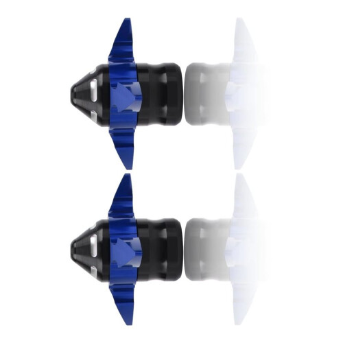 2pcs Universal Motorcycle Front Fork Sliders /  Guards - Aluminum Alloy 1