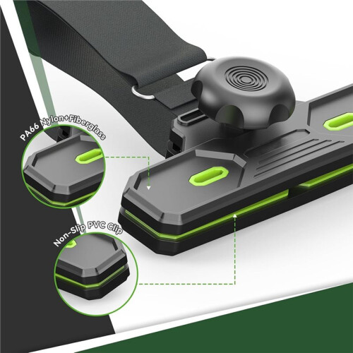 RV Awning Clamps 2 Pack, Heavy-Duty Wind Stabilizer Clips for RV Canopy Protection 2