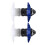 2pcs Universal Motorcycle Front Fork Sliders /  Guards - Aluminum Alloy 1