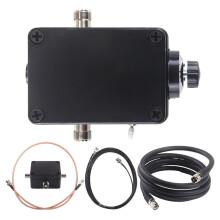 MRA-6313 Liten Loopantenn 20W Kortvågsantenn med Full Räckvidd, Högt Q-Värde 3,5-30 MHz, Stöd för FM/AIR/VHF/UHF - Manuell Inställning