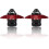 2pcs Universal Motorcycle Front Fork Sliders /  Guards - Aluminum Alloy Red 4