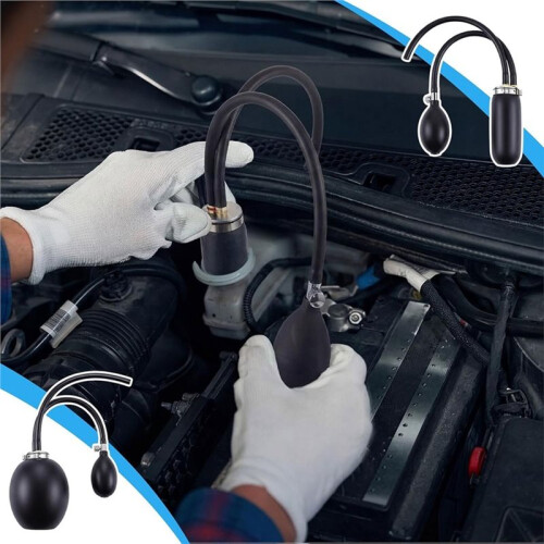 2 Pcs Easy Intake Adapter for Automotive Smoke Machine, Universal Leak Detection Tool