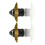 2pcs Universal Motorcycle Front Fork Sliders /  Guards - Aluminum Alloy Gold 2