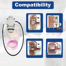 Tankless Water Heater Flow Sensor for Ecosmart, Eemax & Rheem Flow Sensor Assembly for Ecosmart ECO 18, ECO 24