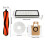 Replacement Part for Robot Vacuum, Compatible H50 PRO/OV42GL, Roller Side Brush Filter Mop Cloth Dust Bag Kit. 5