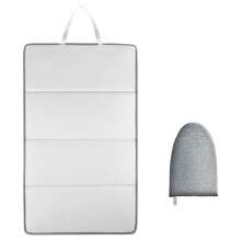 Steamer Board for Clothes with Ironing Glove,Stand for Steaming Clothes,Steamer Pad,Hanging Ironing Board,Steamer
