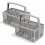 Universal Dishwasher Silverware Basket Replacement - 2 in 1 Detachable & Connectable Cutlery Basket,for , 1