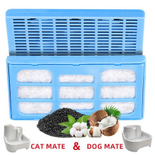 Replacement Water Filter Cartridges for Cat Mate & Dog Mate Fountains Helps Maintain Freshs 6PCS