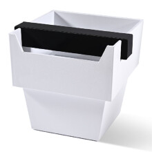 Espresso Knock Box, Baristas Style Espresso Grounds Knock Box, Removable Silicone Knock Rod, Silicone Non-Slip Base C