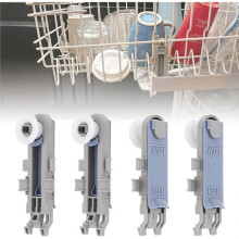 WP8561996 Dishwasher Upper Rack Wheel Adjuster,4PCS Fit for ,,Magic Chef Dishwashers Top Rack Parts