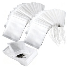 1000 Pcs Tea Bags for Loose Leaf Tea Drawstring,2 X 2.76 Inches Empty Filter Sachets for Coffee Spice Herbs, Fine Mesh
