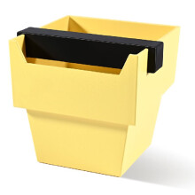 Espresso Knock Box, Baristas Style Espresso Grounds Knock Box, Removable Silicone Knock Rod, Silicone Non-Slip Base D