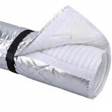 Adjustable Straps Air Conditioner Hose Cover Waterproof with 2 Buckle Straps Hose Insulation Cover Heat Insulation C