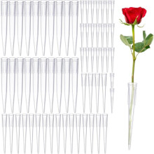 1 Set Blumenwasserröhrchen - Ideal für DIY-Bastelarbeiten, Brautsträuße, Floristikbedarf und Künstliche Blumen