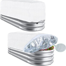 Plant Covers Freeze Protection,Rectangular Plant Cover for Winter,Frost Cloth Plant Freeze Protection for Outdoor Plants