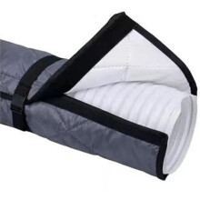 Adjustable Straps Air Conditioner Hose Cover Waterproof with 2 Buckle Straps Hose Insulation Cover Heat Insulation B