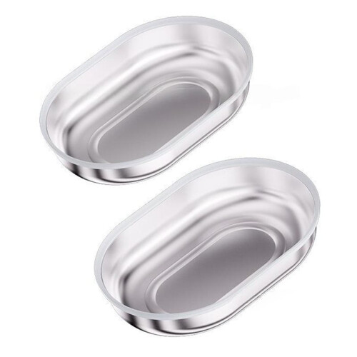 2PCS Replacement Bowl Rust-Resistant Bowls for SUREFEED RFID Pet Feeder Replacement Stainless Steel Bowl