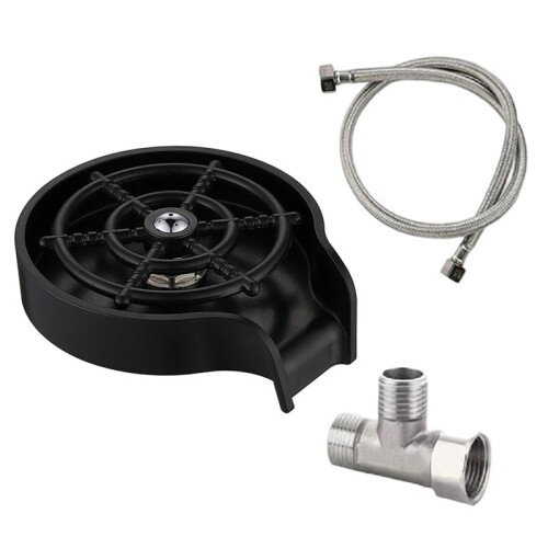 Sciacquavite per Lavello da Cucina, Lavabicchieri Ad Alta Pressione per Lavello, Sciacquabicchieri Automatico per Lavello, Pulitore per Bottiglie