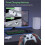 Rechargeable Controller Battery Pack for  Series X/S LED Digital Display Remote  and Charge Kit Black 5