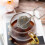 304 Stainless Steel Tea Infuser  - Press Handle Strainer for Loose Leaf Tea, Herbs - Reusable Filter for Brewing 6