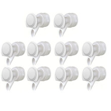 10Pcs Push Button Cooler Spigot Replacement for Igloo 2, 3, 5, and 10 Gallon Water Cooler Spigot Water Part