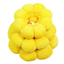 Sunflower Pet Adjustable Elizabethan Collar for Cats Soft Plush Anti-Bite Anti-Lick Protection Wound Healin XS/M/L